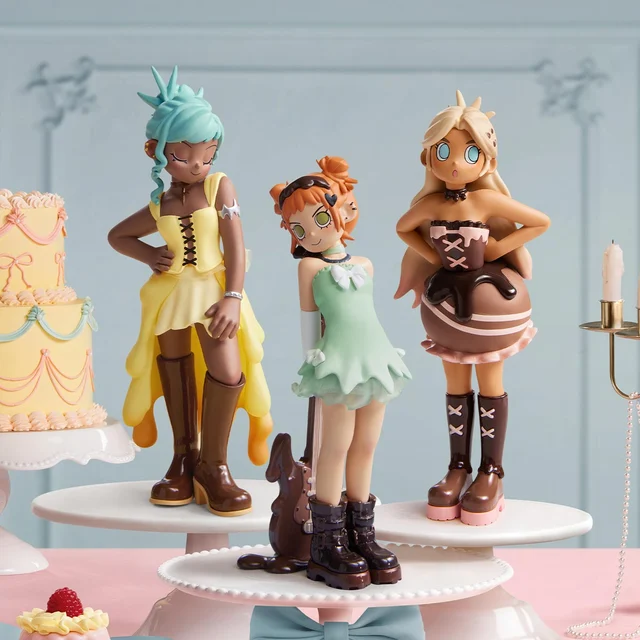Figura POP MART em cenário elegante disponível na Loja dos POP's